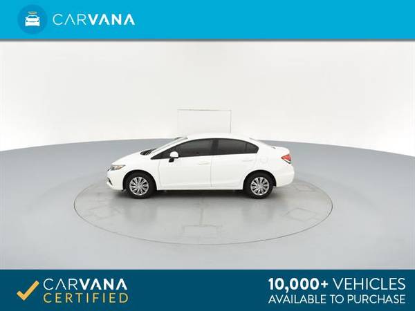 2014 Honda Civic LX Sedan 4D sedan WHITE - FINANCE ONLINE for sale in Atlanta, FL – photo 7