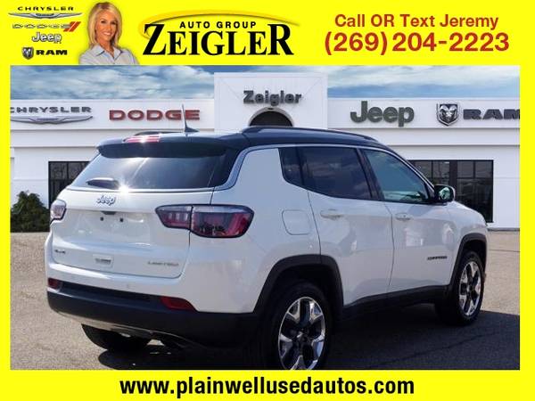 2018 Jeep Compass Limited - - by dealer for sale in Plainwell, MI – photo 3