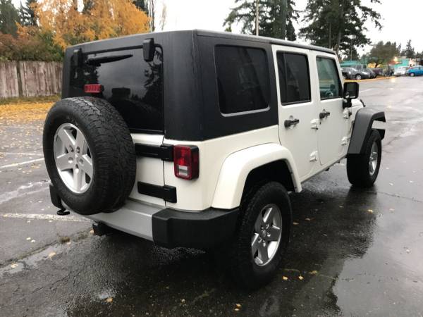 2010 Jeep Wrangler Unlimited 4WD Sahara 4x4 4dr SUV - cars & trucks... for sale in Lynnwood, WA – photo 5