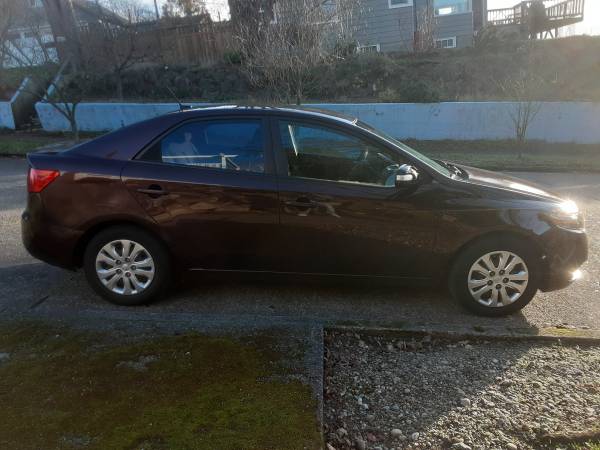 2010 Kia Forte EX Burgundy (97K Miles) gd cond - cars & trucks - by... for sale in Seattle, WA – photo 4