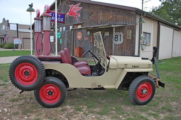 1947 WILLY'S CJ2A - cars & trucks - by dealer - vehicle automotive... for sale in Salado, TX – photo 12
