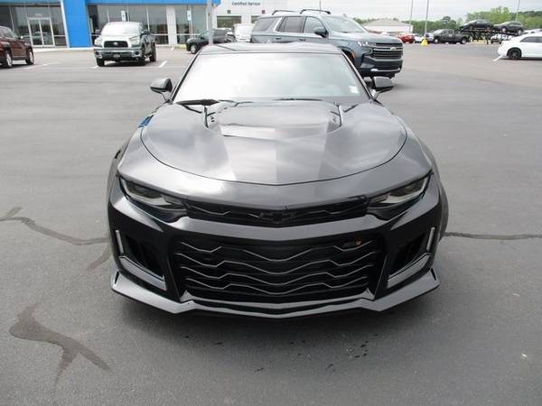 2018 Chevy Chevrolet Camaro ZL1 coupe Black - - by for sale in Goldsboro, NC – photo 2