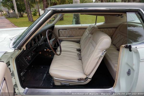 1969 Lincoln Continental Mark III Coupe - 13K Miles, Leather, All Or for sale in Naples, FL – photo 17