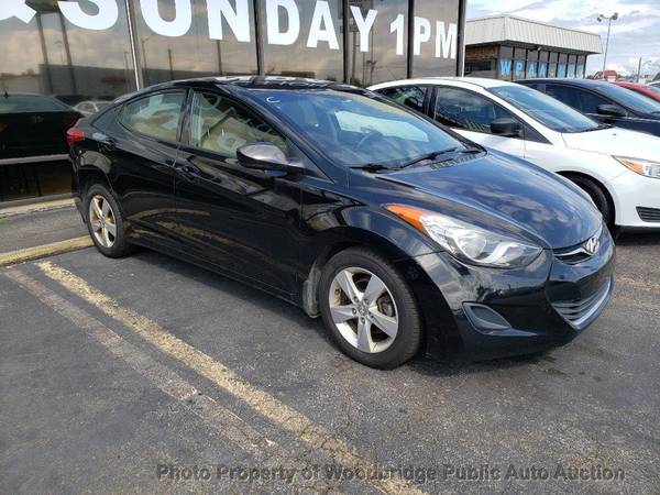 2013 Hyundai Elantra Black - - by dealer - vehicle for sale in Woodbridge, District Of Columbia – photo 3