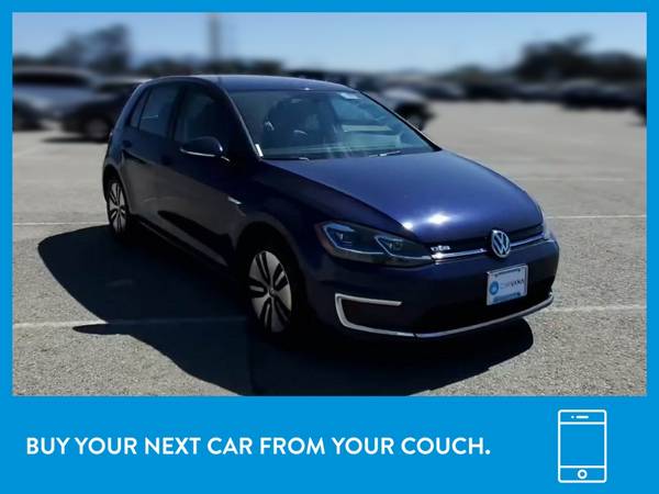 2017 VW Volkswagen eGolf SEL Premium Hatchback Sedan 4D sedan Blue for sale in Brooklyn, NY – photo 12