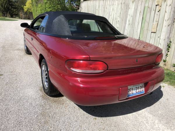 CONVERTIBLE CHRYSLER SEBRING JX 1-OWNER SINCE 1997 - cars & for sale in Savoy, IL – photo 15