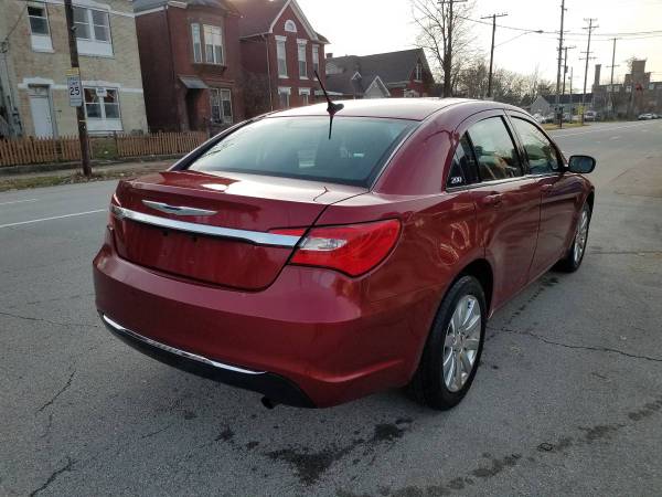 2013 Chrysler 200 Maroon with black interior 82K miles only for sale in Louisville, KY – photo 5