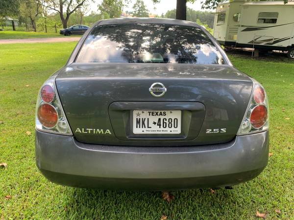 2005 NISSAN ALTIMA 2.5 LITER for sale in SPRING / WOODLANDS, TX – photo 4