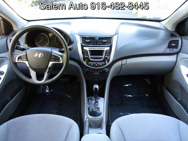 2014 Hyundai ACCENT RECENTLY SMOGGED - BLUETOOTH - GAS SAVER - GREAT for sale in Sacramento, NV – photo 9