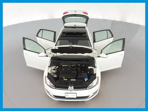 2015 VW Volkswagen Golf TDI SEL Hatchback Sedan 4D sedan White for sale in Lima, OH – photo 22
