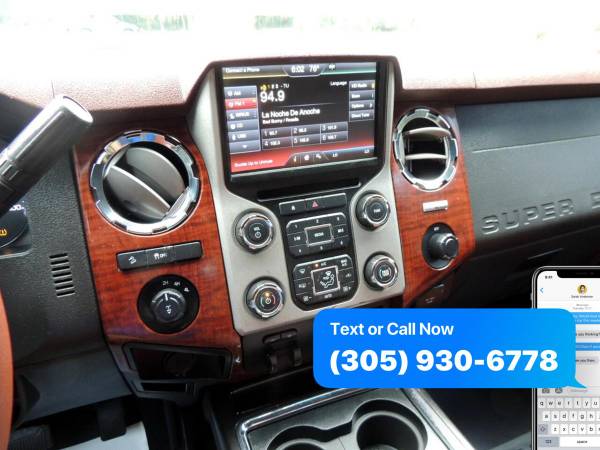2013 Ford Super Duty F-250 F250 F 250 SRW FX4 Crew Cab 4WD CALL for sale in Miami, FL – photo 18