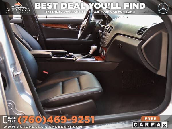 2011 Mercedes-Benz C300 $275/mo with Leather, Sunroof - cars &... for sale in Palm Desert , CA – photo 11