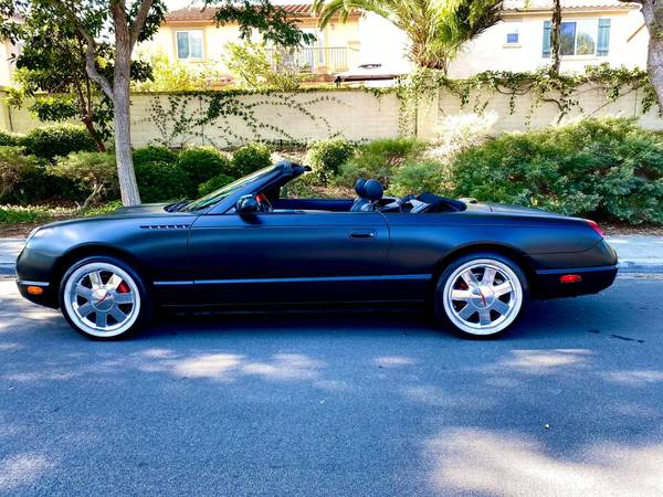 2003 FORD THUNDERBIRD DELUXE CONVERTIBLE, RED INTERIOR, SRT8 - cars... for sale in San Diego, CA – photo 5
