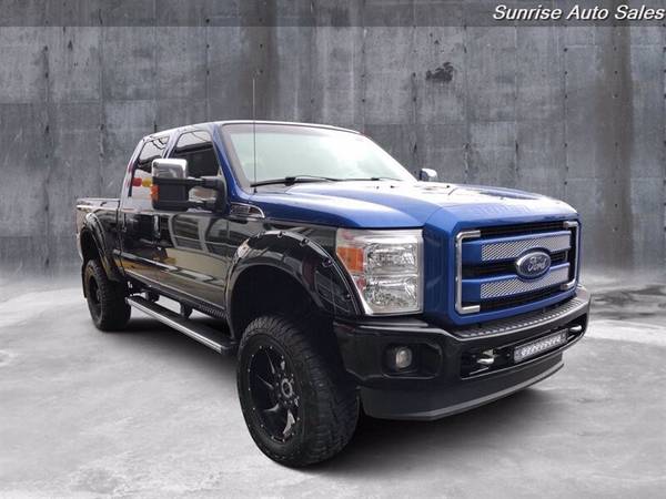 2015 Ford F-350 Diesel 4x4 4WD F350 Super Duty Platinum Truck - cars... for sale in Milwaukie, CA – photo 7