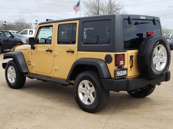 2014 JEEP WRANGLER UNLIMITED: Sport 4wd Hardtop 103k miles for sale in Tyler, TX – photo 6