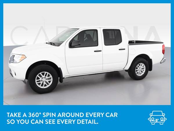 2019 Nissan Frontier Crew Cab SV Pickup 4D 5 ft pickup White for sale in Hickory, NC – photo 3