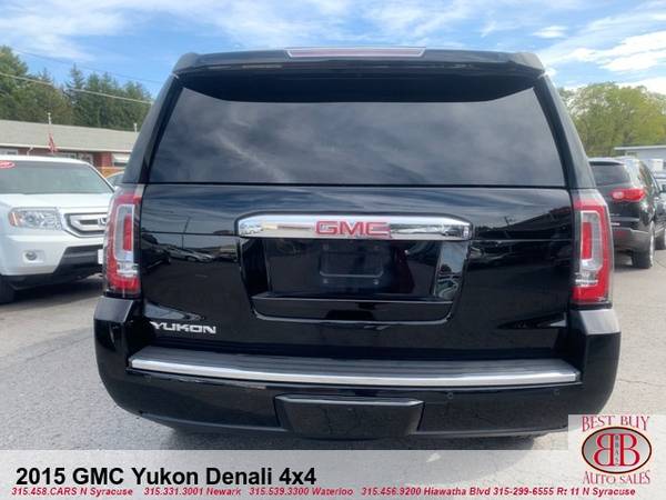 2015 GMC Yukon Denali 4X4 SUPER CLEAN EASY APPROVAL for sale in Syracuse, NY – photo 4