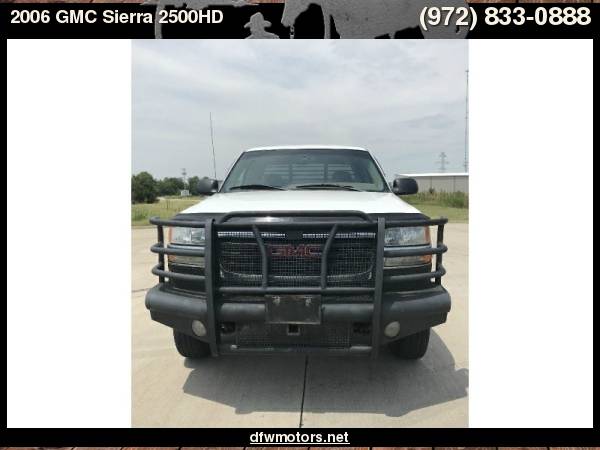 2006 GMC Sierra 2500HD 4WD SLE1 Ext Cab 143.5" WB for sale in Lewisville, TX – photo 8