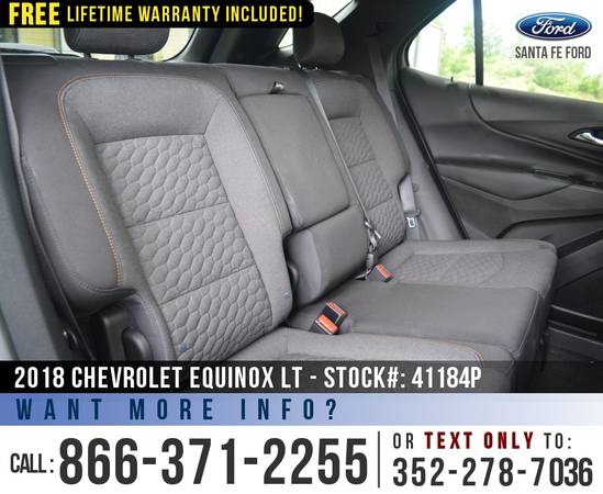 2018 Chevrolet Equinox LT Onstar, SiriusXM, Backup Camera for sale in Alachua, AL – photo 17