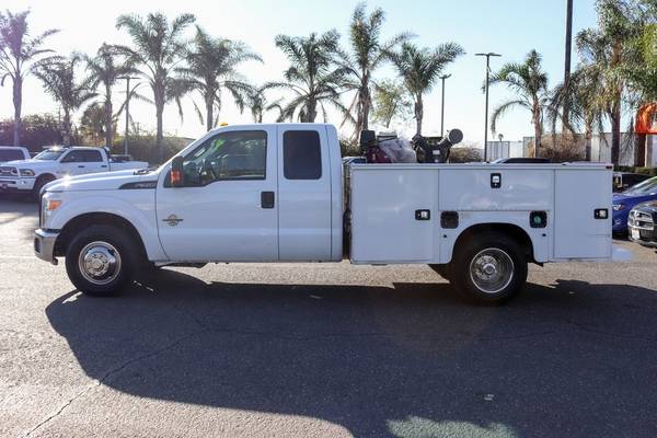 2015 Ford F-350SD F350 Dually Utility Truck DRW Super Cab XLT 33834 for sale in Fontana, CA – photo 3