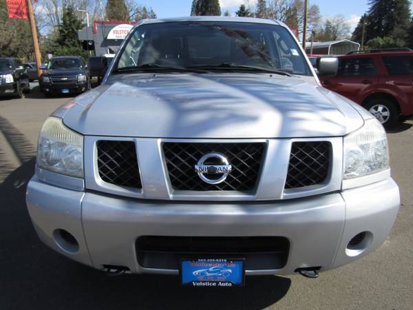 2007 Nissan Titan 4X4 Crew Cab LE SILVER 115K 1 OWNER SO NICE ! for sale in Milwaukie, OR – photo 9
