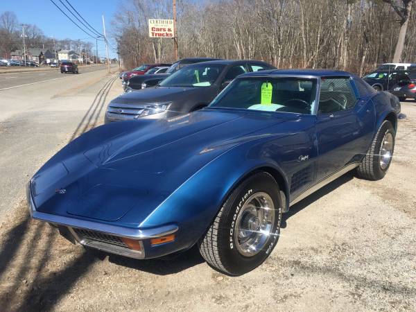 1972 Chevy Corvette 4 speed B/O - - by dealer for sale in Westport , MA – photo 9