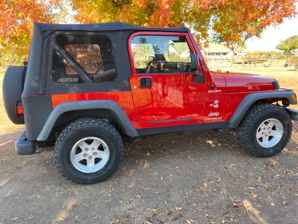 04 Jeep Wrangler Sport - cars & trucks - by owner - vehicle... for sale in Oakdale, CA – photo 3