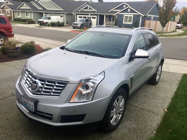 2015 Silver SRX-4 AWD Cadillac - cars & trucks - by owner - vehicle... for sale in Monroe, WA – photo 3