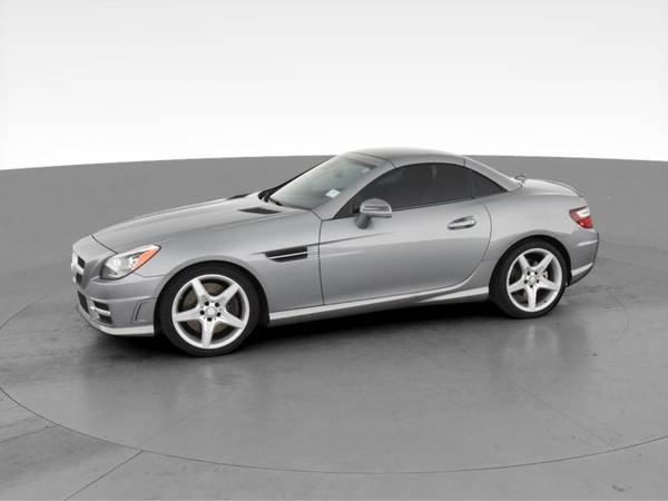2014 Mercedes-Benz SLK-Class SLK 250 Roadster 2D Convertible Gray -... for sale in Fort Worth, TX – photo 4