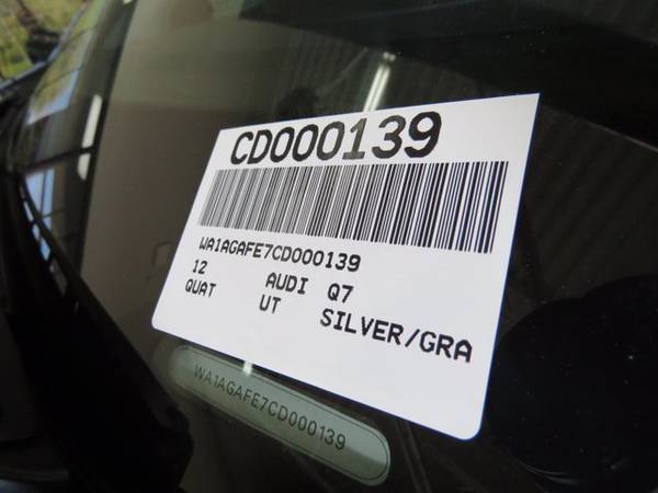 2012 Audi Q7 3 0T S line AWD All Wheel Drive SKU: CD000139 - cars & for sale in White Bear Lake, MN – photo 22