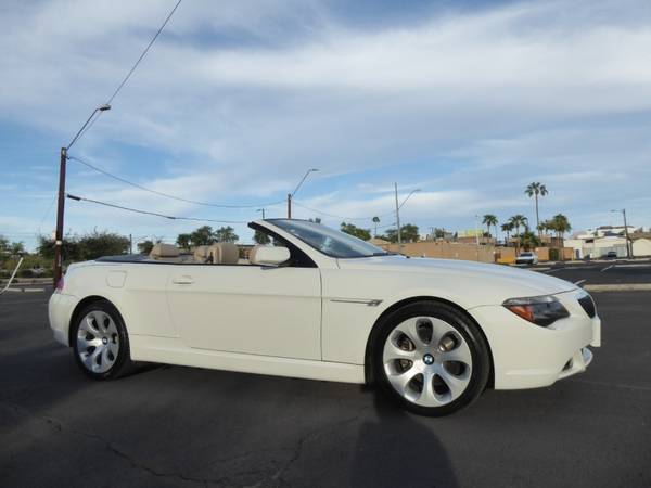 2005 BMW 6-SERIES 645CI 2DR CONVERTIBLE with Aluminum front/rear... for sale in Phoenix, AZ – photo 7