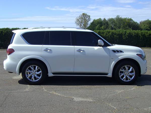 ► 2014 INFINITI QX80 - AWD, 8 PASS, NAVI, DUAL TV's, HTD LEATHER, MORE for sale in East Windsor, CT – photo 2