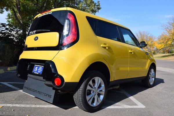 2016 *Kia* *Soul* *5dr Wagon Automatic +* YELLOW - cars & trucks -... for sale in Denver , CO – photo 5