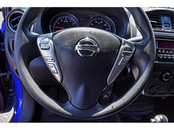 2015 Nissan Versa 1.6 SV sedan Blue Metallic for sale in El Paso, TX – photo 17