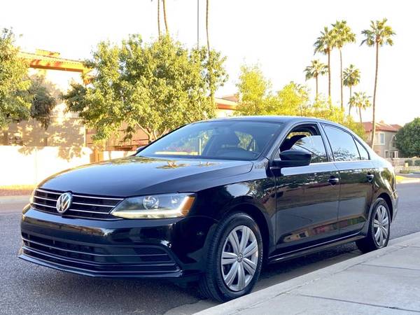 2017 VW Volkswagen Jetta 1.4T S sedan Black - cars & trucks - by... for sale in Phoenix, AZ – photo 4