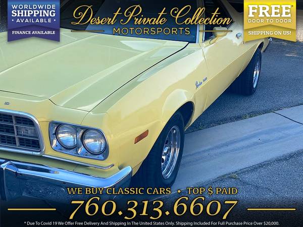 1973 Ford Ranchero 500 Pickup at a PRICE YOU CAN AFFORD - cars & for sale in Palm Desert , CA – photo 6