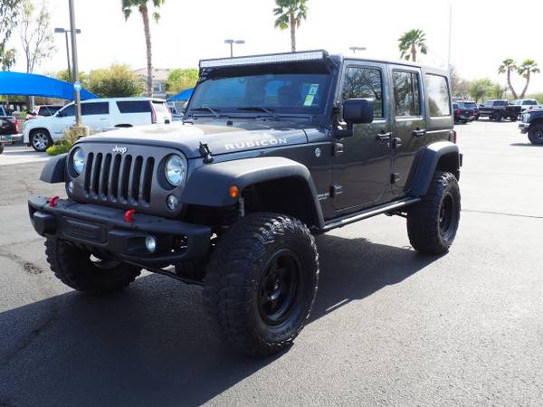 2016 Jeep Wrangler Unlimited 4WD 4DR RUBICON SUV 4x4 P - Lifted for sale in Glendale, AZ – photo 8