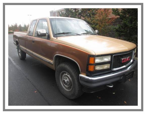 1990 GMC 2500 Pickups Club Coupe 4WD for sale in Salem, OR – photo 3