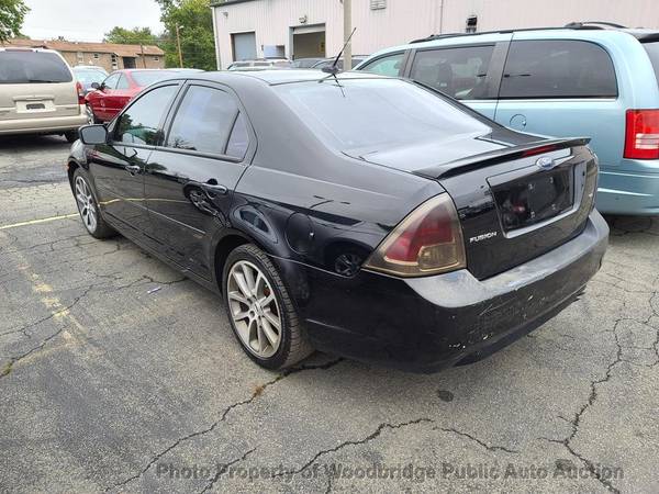 2008 *Ford* *Fusion* *4dr Sedan I4 SE FWD* Black - cars & trucks -... for sale in Woodbridge, District Of Columbia – photo 6