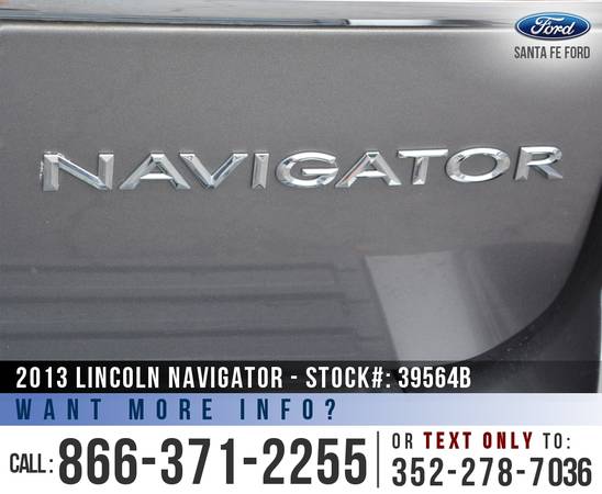 2013 LINCOLN NAVIGATOR *** Bluetooth, Leather Seats, SiriusXM *** for sale in Alachua, FL – photo 22