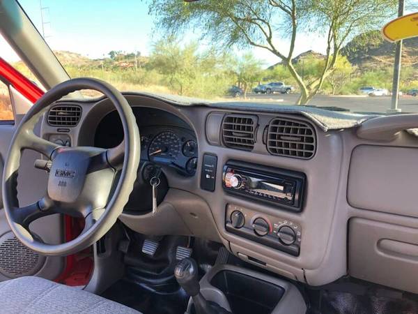 2000 GMC SONOMA MANUAL 5 SPEED CLEAN TITLE 123K MILES - cars & for sale in Phoenix, AZ – photo 2