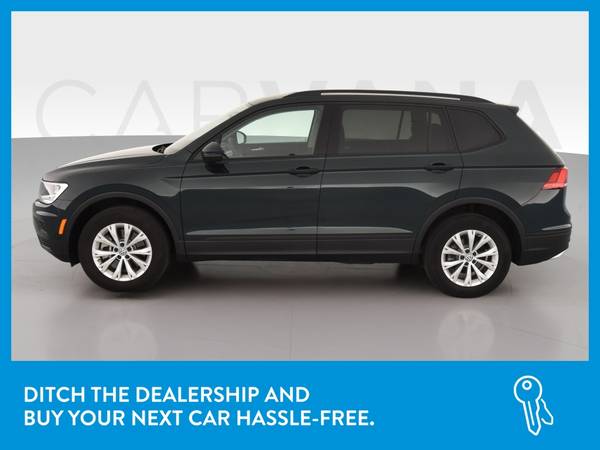2018 VW Volkswagen Tiguan 2 0T S Sport Utility 4D suv Green for sale in Springfield, MA – photo 4