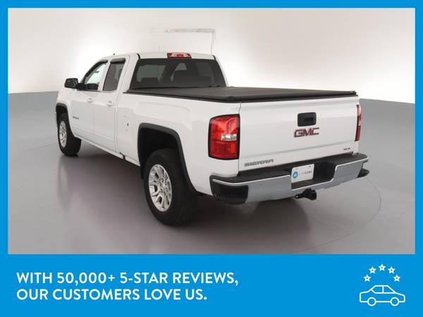 2017 GMC Sierra 1500 Double Cab SLE Pickup 4D 6 1/2 ft pickup White for sale in Saint Louis, MO – photo 6