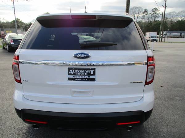 2013 Ford Explorer FWD 4dr XLT WHITE - - by for sale in ALABASTER, AL – photo 5
