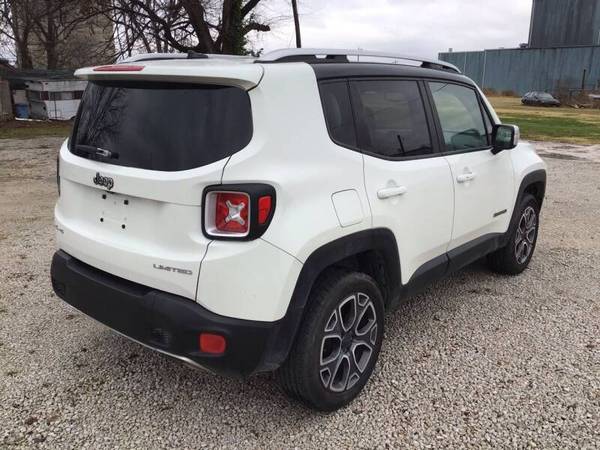 2017 Jeep Renegade Limited 4X4 - cars & trucks - by dealer - vehicle... for sale in Fredonia, KS – photo 6