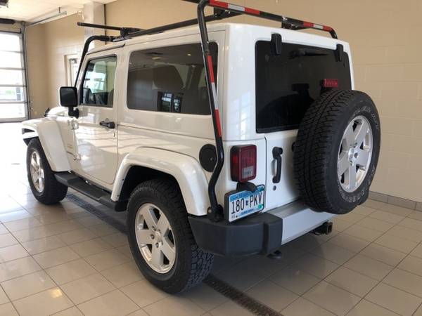 2012 Jeep Wrangler Sahara Bright White Clearcoat for sale in Morris, MN – photo 5
