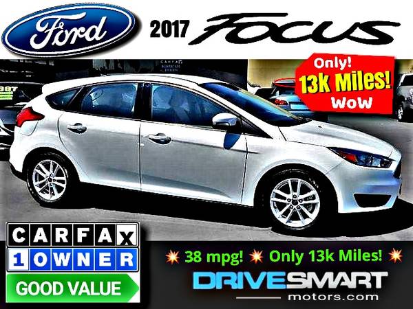 "ONLY 13K MILES!" 😍 LIKE NEW 2017 FORD FOCUS SE! BAD CREDIT OK!! -... for sale in Orange, CA – photo 2