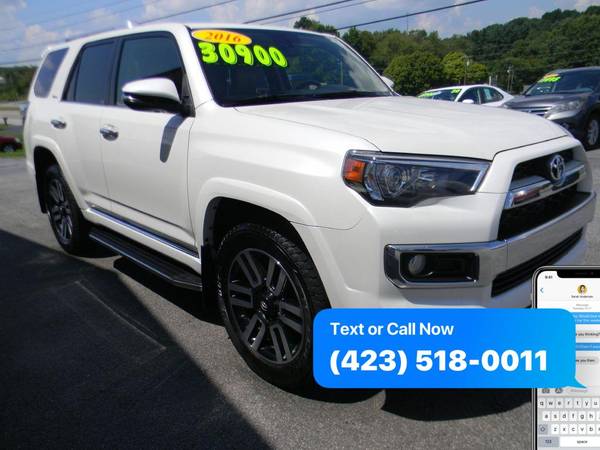2016 TOYOTA 4RUNNER SR5/SR5 PREMIUM - EZ FINANCING AVAILABLE! - cars... for sale in Piney Flats, TN – photo 4