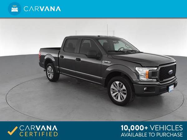 2018 Ford F150 SuperCrew Cab XL Pickup 4D 5 1/2 ft pickup Dk. Gray - for sale in Atlanta, CO – photo 9