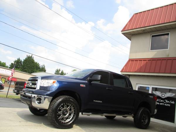 LIFTED 2013 TUNDRA CREWMAX PICKUP 4X4 5.7L *LOW MILES* 20" FUEL WHEELS for sale in KERNERSVILLE, SC – photo 7